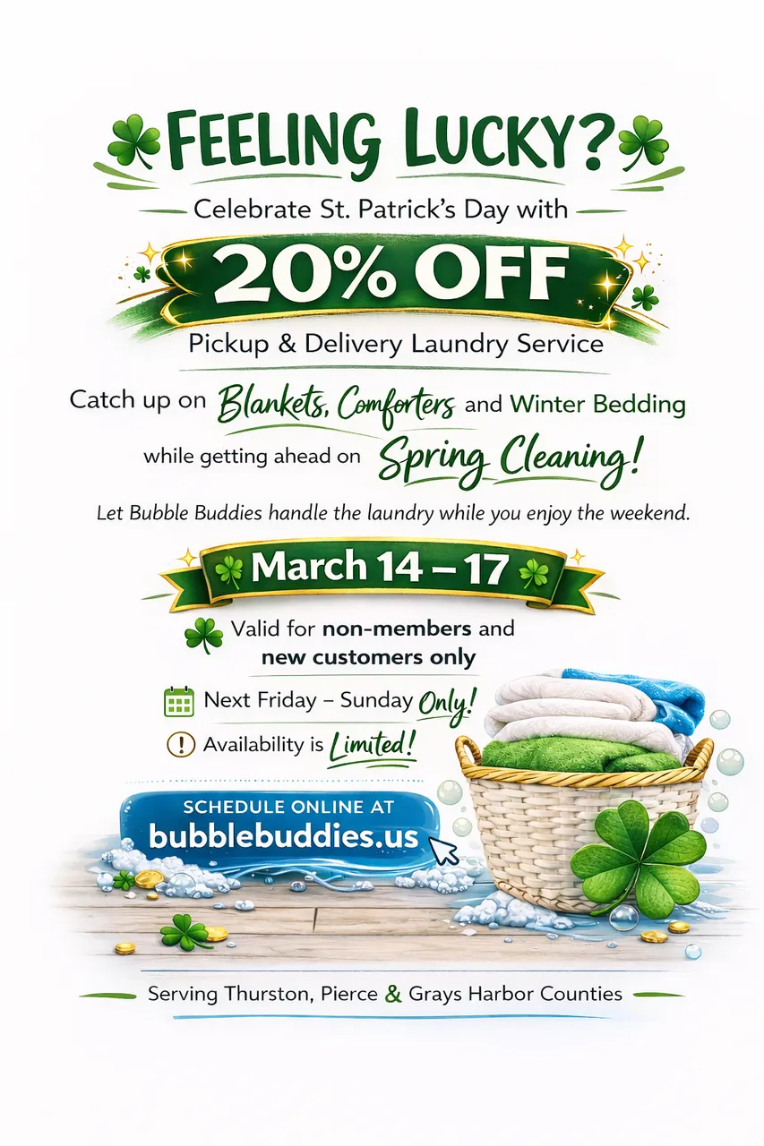 Limited Time (Lucky) Spring Cleaning Special | March 2026